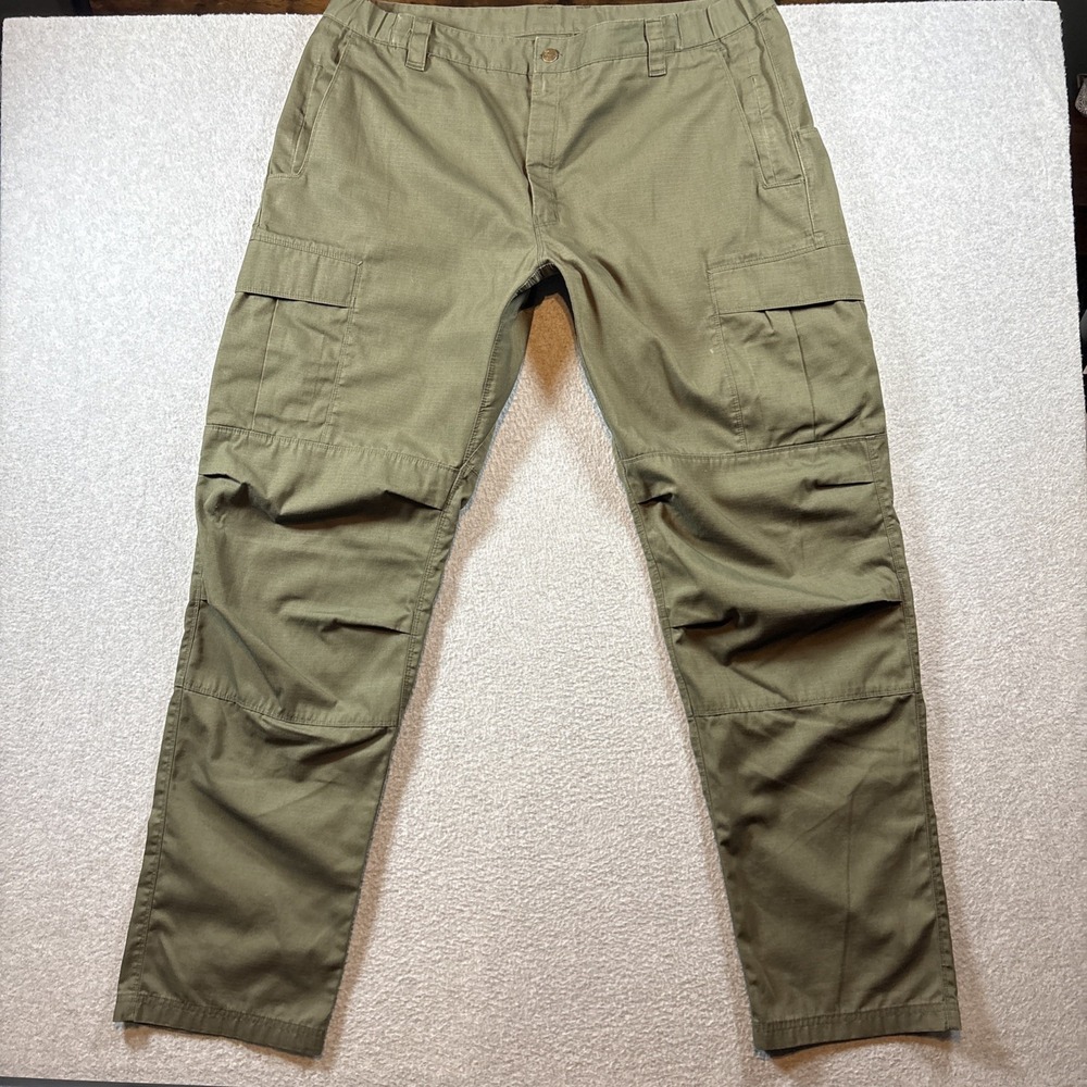 Vertx Phantom Ops Green Tactical Cargo Pants Men's 42x36 Double Knee Hiking